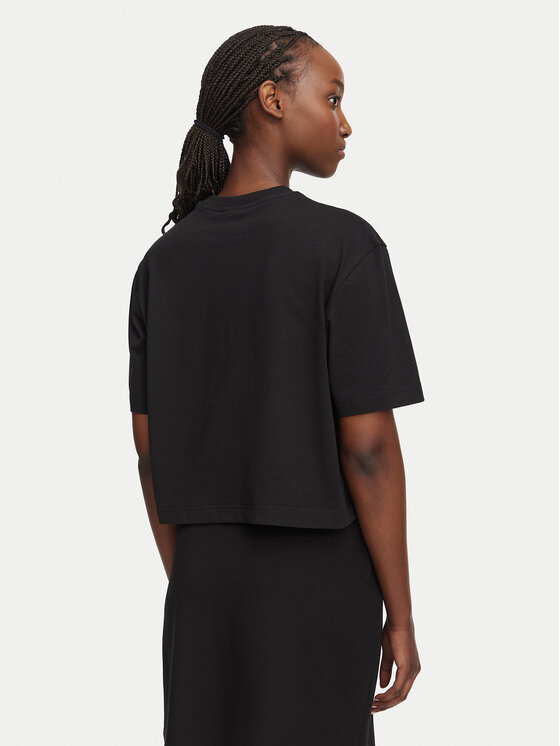 Karl Lagerfeld Jeans Karl Lagerfeld Jeans Camiseta B3W17022 Negro Boxy Fit