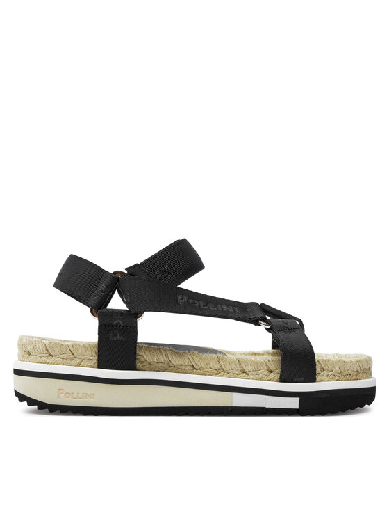 Pollini Εσπαντρίγιες Pollini SA16655G0ITV0000 Μαύρο