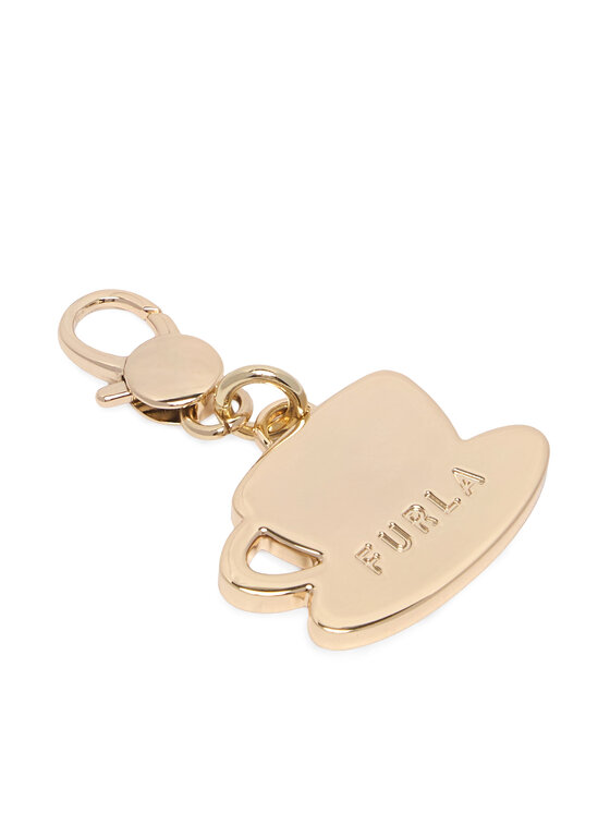 Furla Ключодържател Furla Hashtag Coffee Cup Charm WK00796 MES000 4782S Кафяв