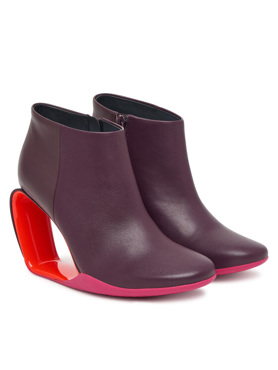 United Nude Ботильйони United Nude Mobius Ankle Bootie Hi 1093799316 Фіолетовий