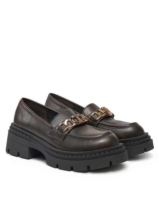 TWINSET Лофери TWINSET 242TGT114 Коричневий