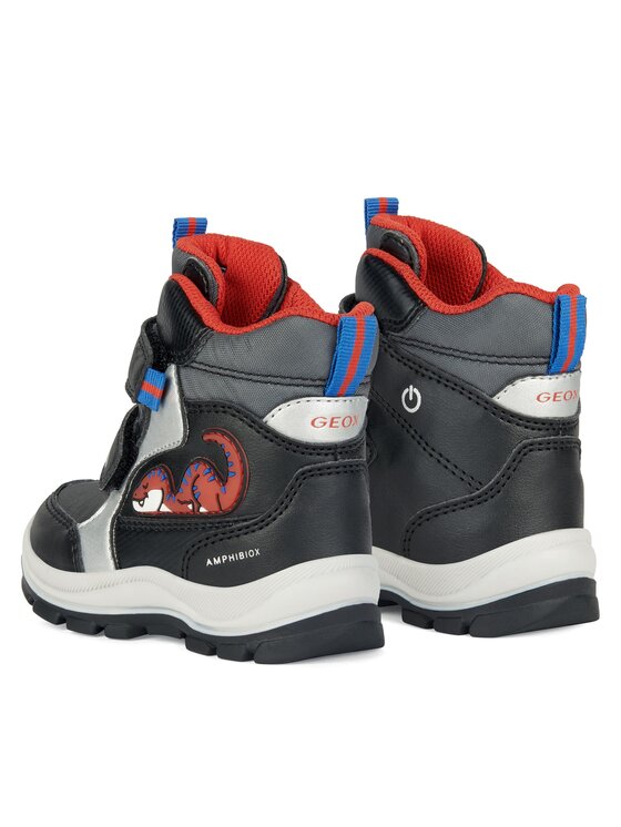 Geox Sněhule Geox B Flanfil Boy B Abx B363VA 054FU C0245 M Černá