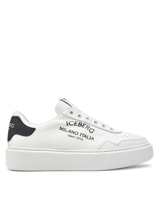 Iceberg Sneakersy Iceberg ID2133 Biela