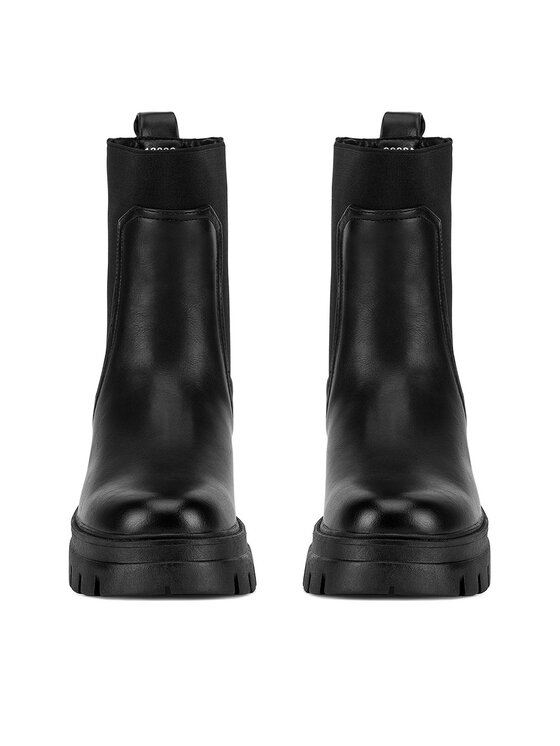 DeeZee Jātnieku stila puszābaki DeeZee CEO-HY13030-7 Melns