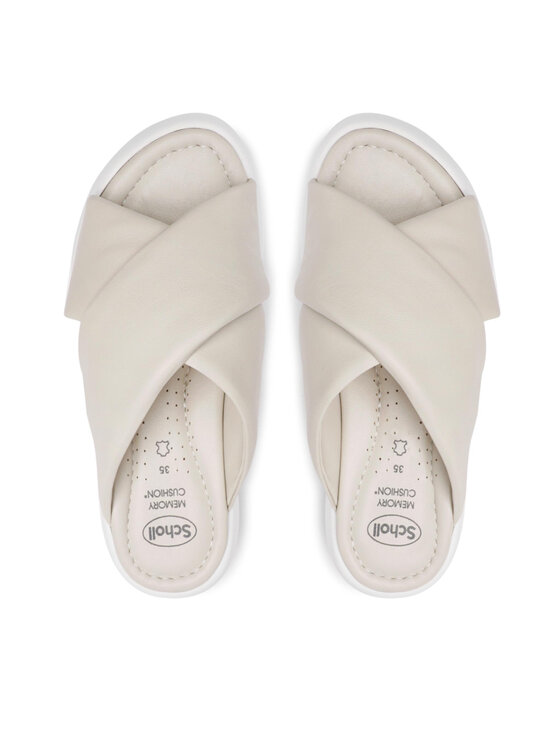 Scholl Παντόφλες Scholl Boca Cross F30007 Μπεζ