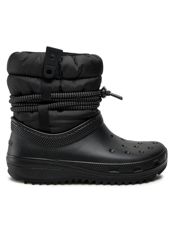 Crocs Stivali da neve Crocs Classic Neo Puff Luxe Boot W 207312 Nero