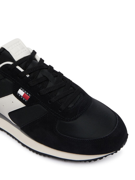 Tommy Jeans Laisvalaikio batai Tommy Jeans Tjm Eva Runner Mix Material EM0EM01737 Juoda