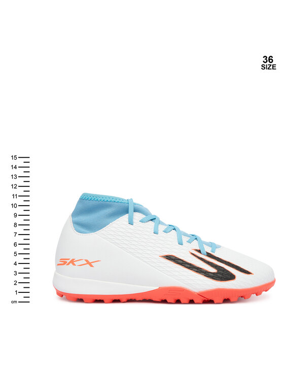 Skechers Boty na fotball Skechers Jr Youth Tf 252166L WTQP Bílá