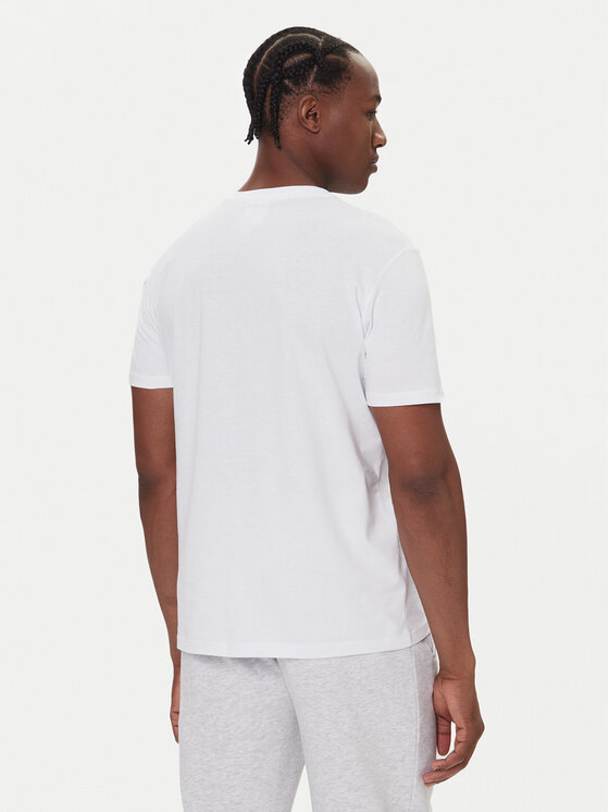 Kappa Kappa Camiseta Authentic 361N6QW Blanco Regular Fit
