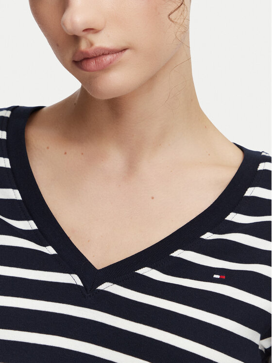 Tommy Hilfiger Tommy Hilfiger T-shirt New Cody WW0WW40584 Tamnoplava Slim Fit