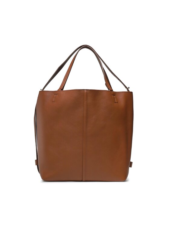 Max Mara Torebka Max Mara Plagem 2345110731600 Brązowy