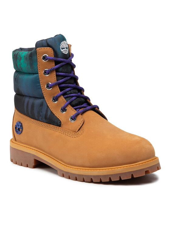 Timberland Trapery Timberland 6 In Quilt Boot 0A2FQP2311 Brązowy