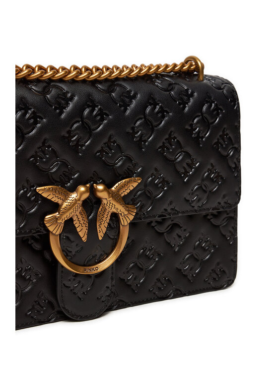 PINKO Kabelka Pinko Love One Classic Dc AI 24-25 PLTT 100941 A1YB Černá