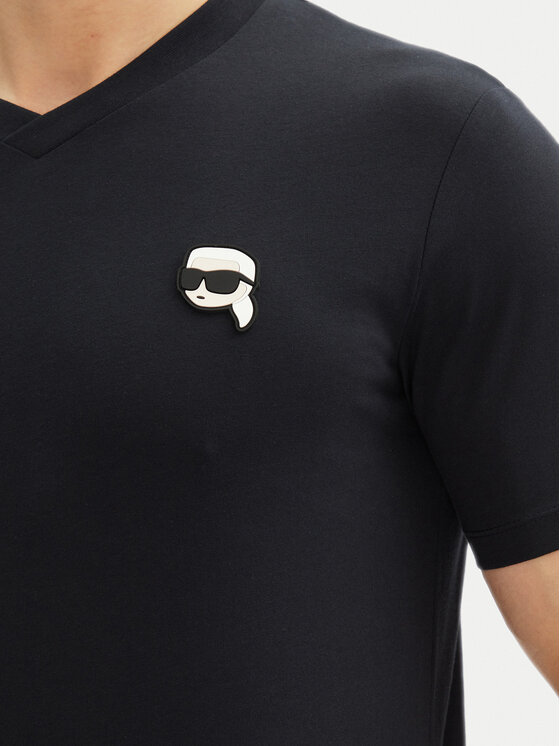 KARL LAGERFELD KARL LAGERFELD Camiseta 755021 552224 Azul marino Regular Fit