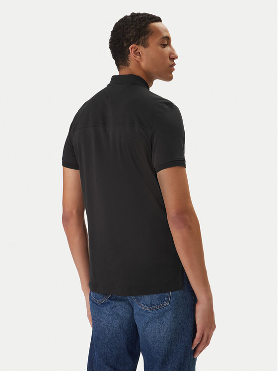 Tommy Hilfiger Tommy Hilfiger Polo MW0MW41613 Negro Regular Fit