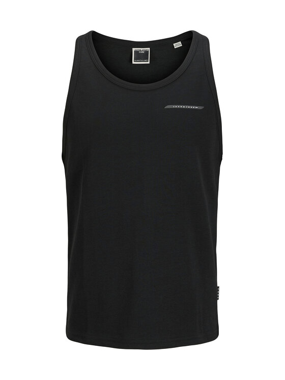Jack & Jones Jack & Jones Майка Fusion 12276614 Чорний Regular Fit