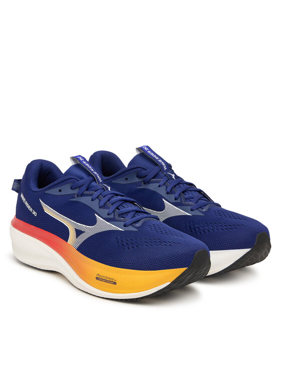 Mizuno Buty do biegania Mizuno Wave Rider 30 J1GM2620 Granatowy