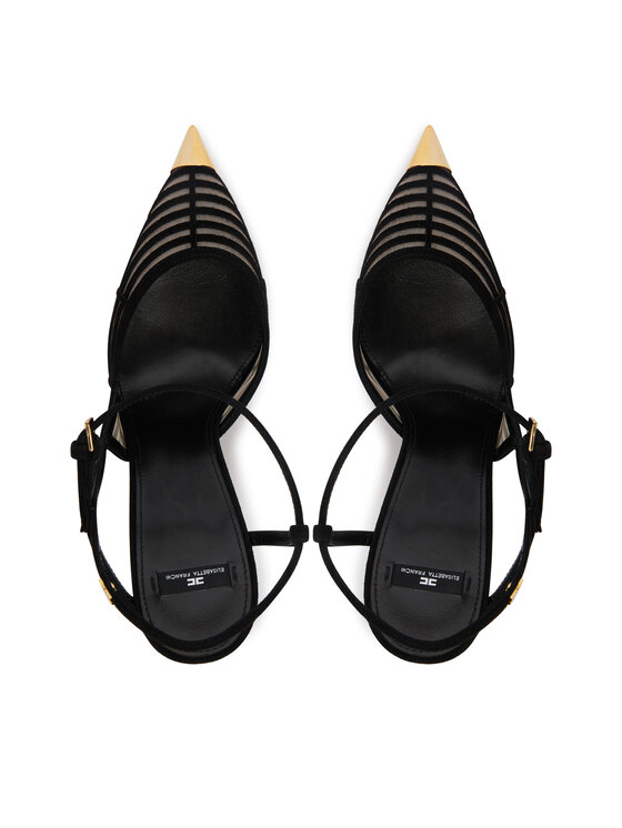 Elisabetta Franchi Туфлі на шпильці Elisabetta Franchi SA-01L-62E2-V740 Чорний