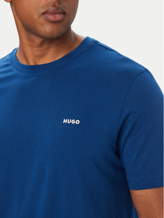 HUGO HUGO Camiseta Dero222 50466158 Azul marino Regular Fit