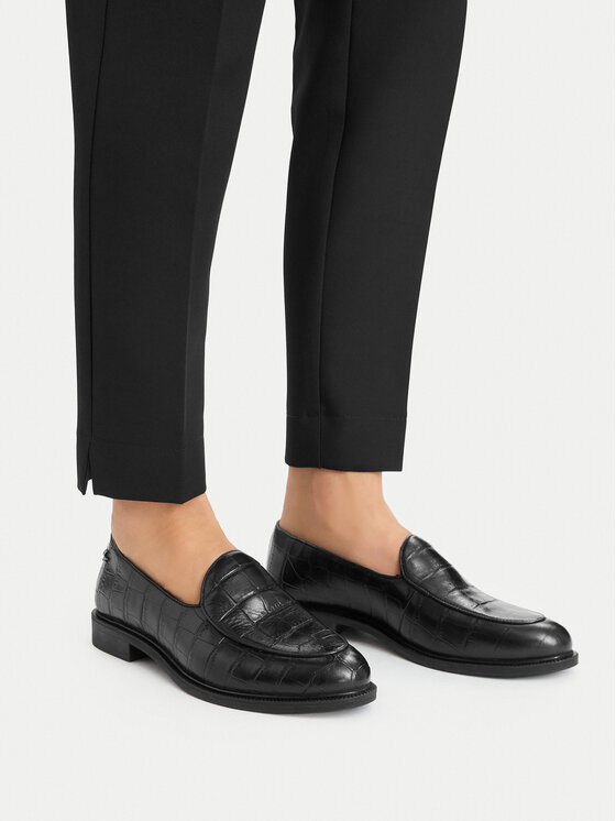 MEXX Loafersy MEXX EO-WI44-ANTLER-01 Czarny