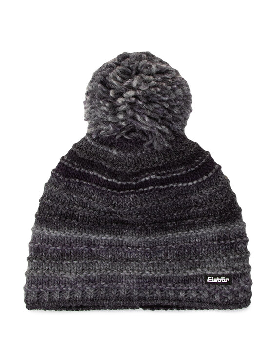 Eisbär Шапкa Eisbär Mikata Pompon MÜ 30619 Сірий