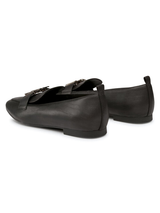 Tommy Hilfiger Lords Tommy Hilfiger Polished Tommy Loafer FW0FW05139 Μαύρο