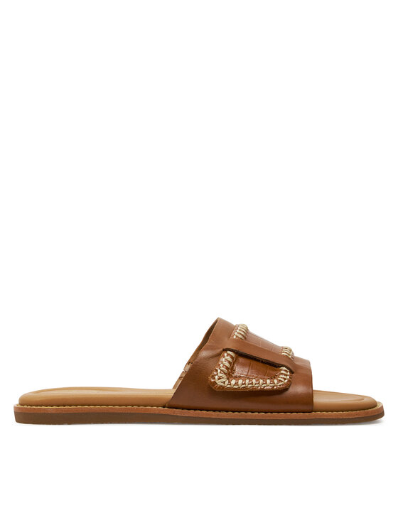 Clarks Шльопанці Clarks Maritime Mule 26176402 Коричневий