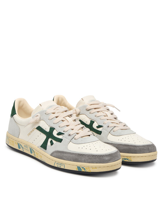 Premiata Sneakersy Premiata Bsktclay Bskt Clay Var 7623 Biela