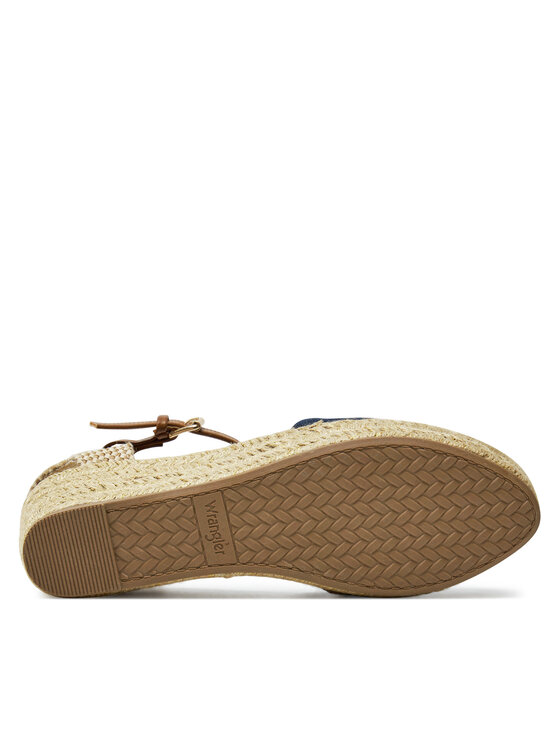 Wrangler Espadrile Wrangler Bela Women Semi Wedge 20241055 Mornarsko modra