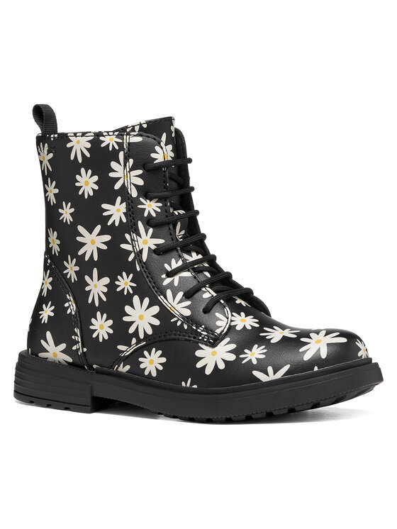 Geox Trzewiki Geox J Eclair Girl J049QD 00004 C9B1M D Czarny