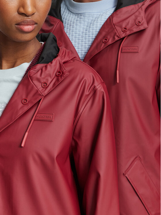 Hunter Hunter Esőkabát Raincoat HARU0003242 Bordó Regular Fit