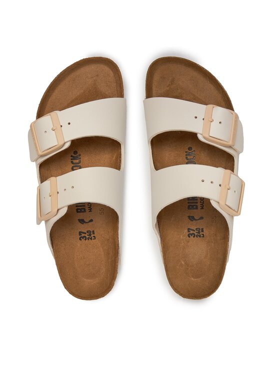 Birkenstock Шльопанці Birkenstock Arizona Birko-Flor 1027339 Бежевий