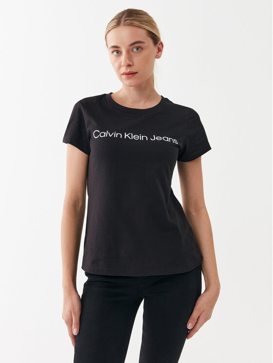 Calvin Klein Jeans Calvin Klein Jeans T-shirt J20J220253 Nero Slim Fit