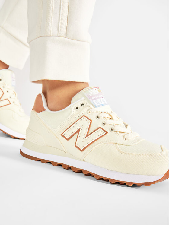 New Balance Sneakersy New Balance WL574SCB Béžová