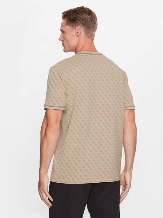 Guess Guess Футболка Marshall Z2YI05 J1314 Бежевий Regular Fit