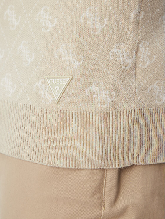 Guess Guess Поло M6YR10 Z0915 Бежевий Regular Fit