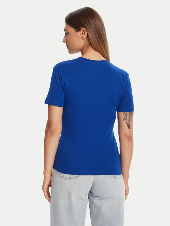 Tommy Hilfiger Tommy Hilfiger Camiseta New Cody WW0WW40587 Azul Slim Fit