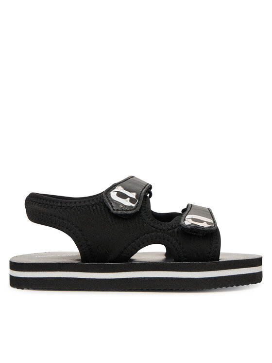KARL LAGERFELD Sandále KARL LAGERFELD Z31183 M Čierna