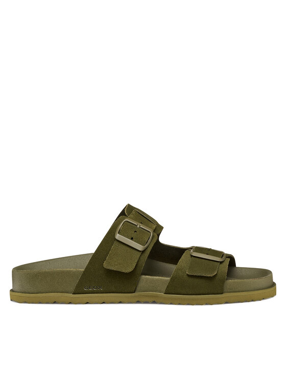 Geox Klapki Geox U Parnaiba U651KA 00022 C3009 Zielony