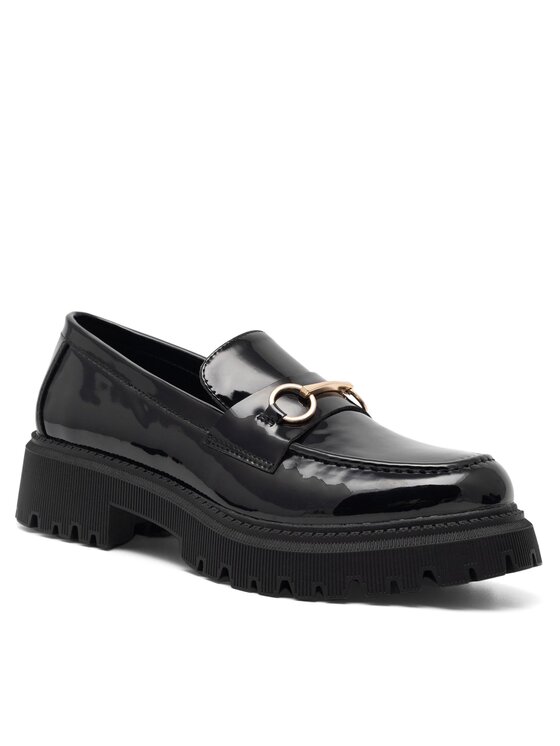 DeeZee Loafersy DeeZee MAEVE WS5621-17 Czarny