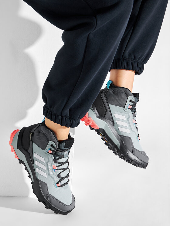 adidas Трекінгові черевики adidas Terrex Ax4 Mid Gtx W GORE-TEX GZ3050 Сірий