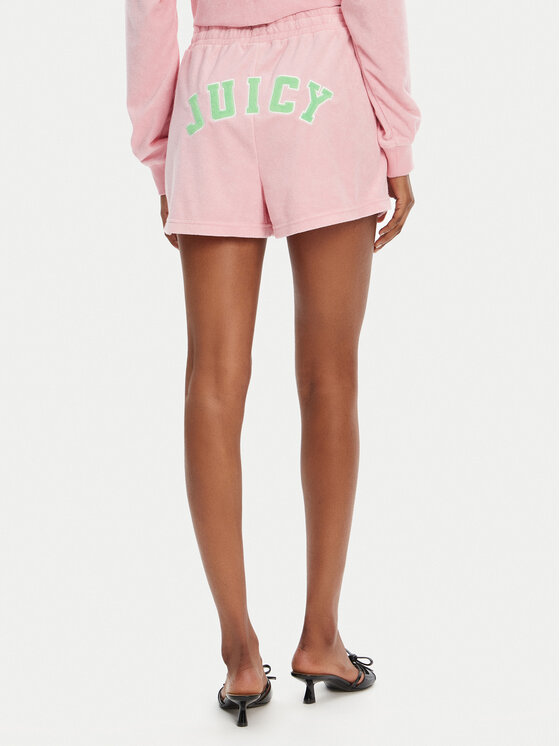 Juicy Couture Juicy Couture Αθλητικό σορτς Perkin JCWHS125322 Ροζ Relaxed Fit