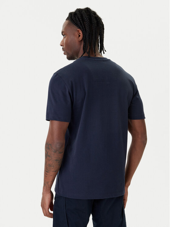 Aeronautica Militare Aeronautica Militare Camiseta 261TS2544UJ00592 Azul marino Regular Fit