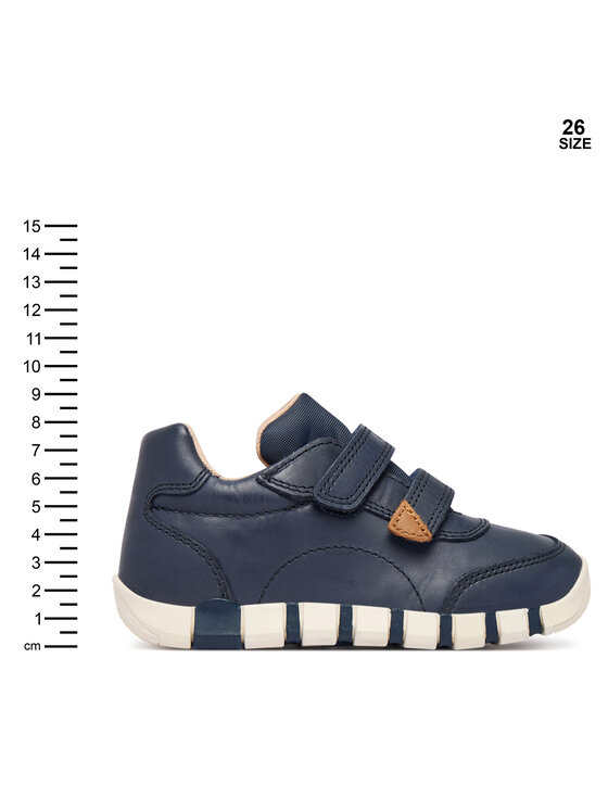 Geox Sneakersy Geox B Iupidoo Boy B5655B 000CL C4002 Granatowy