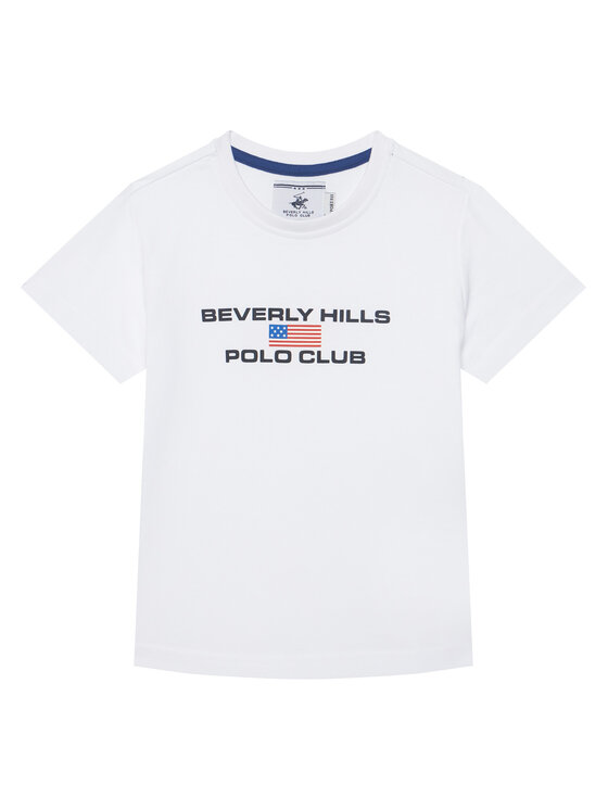 Beverly Hills Polo Club Beverly Hills Polo Club Футболка P-SS26B-TS0132 Білий Regular Fit