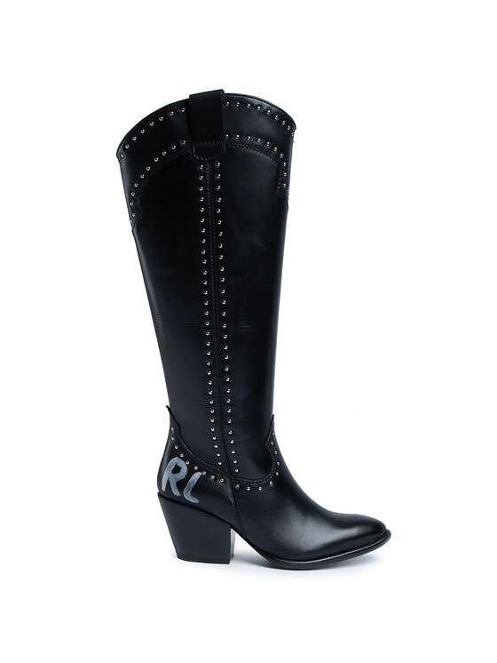KARL LAGERFELD Ботуши KARL LAGERFELD KL42780 Черен