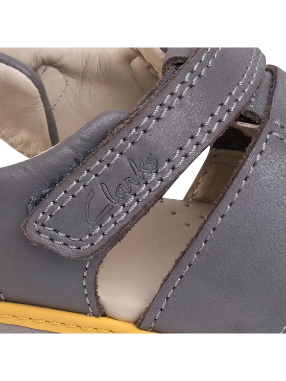 Clarks Basutės Clarks Frances Sun K 261506507 Pilka