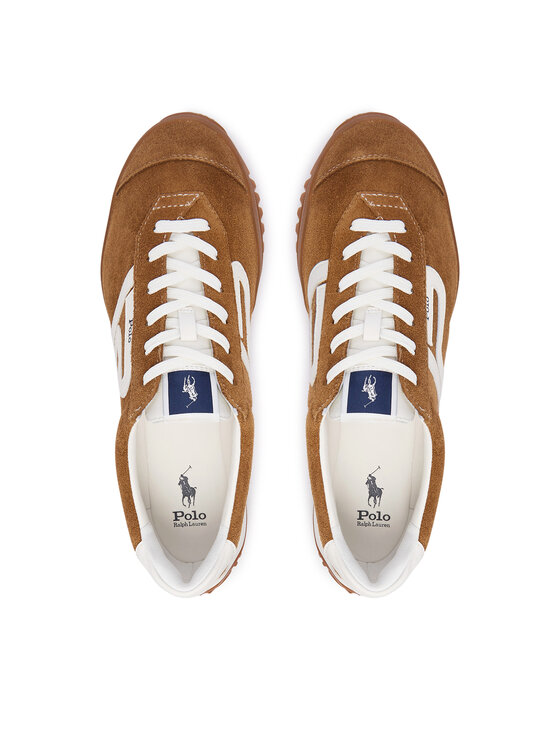Polo Ralph Lauren Сникърси Polo Ralph Lauren Tread Low 804P15616001 Кафяв