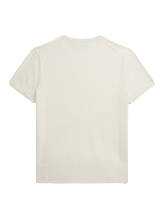 Polo Ralph Lauren Polo Ralph Lauren Camiseta 211971872003 Écru Slim Fit