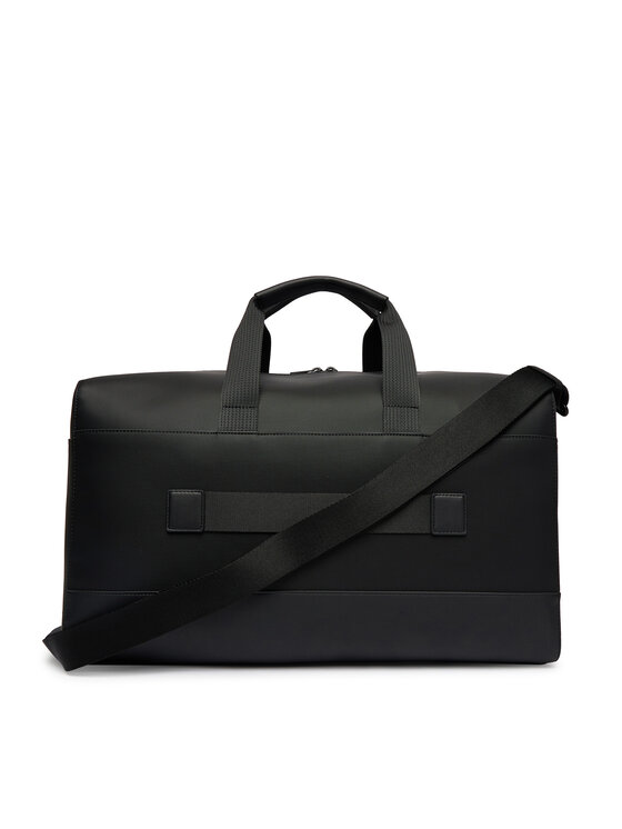 Tommy Hilfiger Сак Tommy Hilfiger Th Foundation Duffle AM0AM14160 Черен